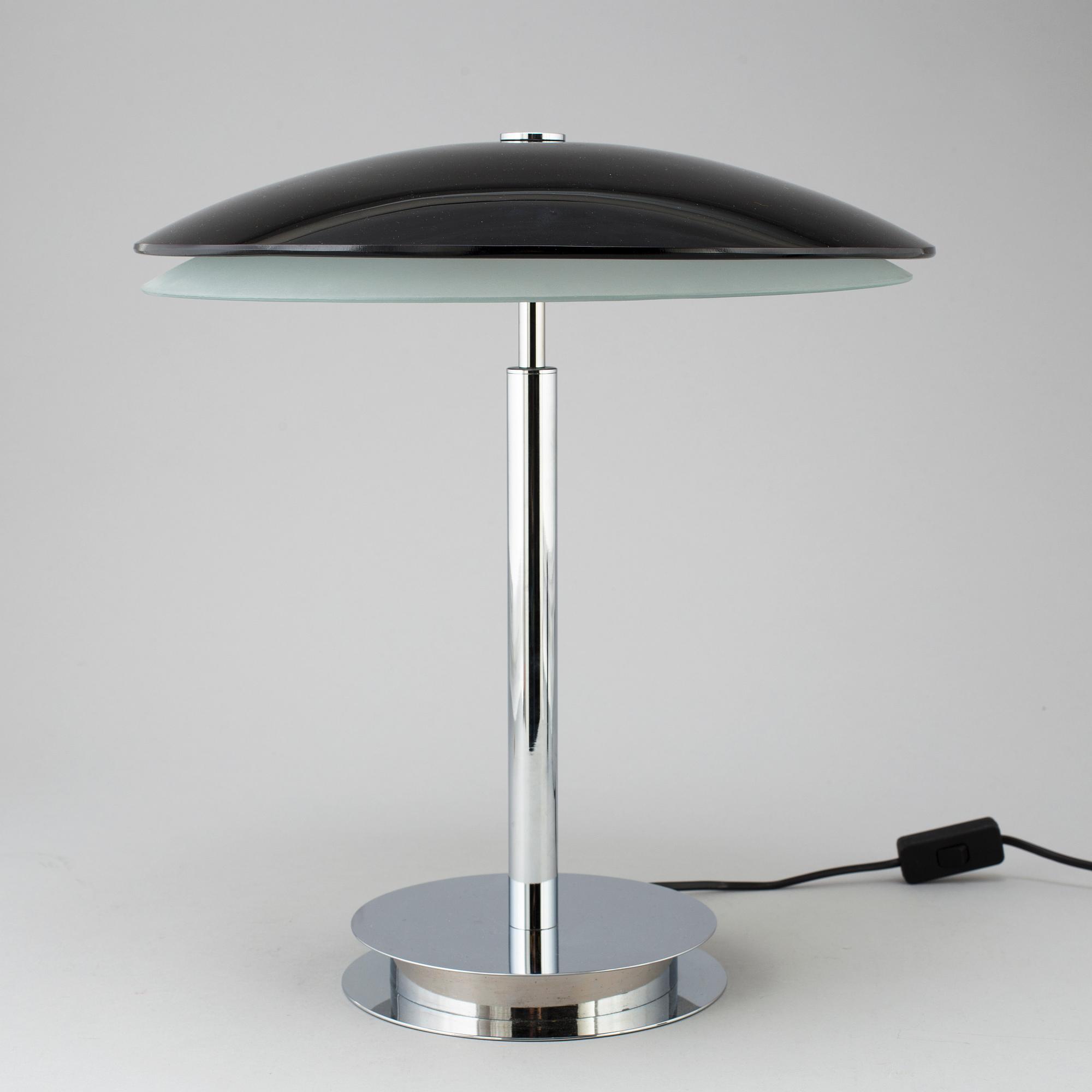 A 'Bis' table lamp by Historical Archive, Fontana Arte, designed 1954.