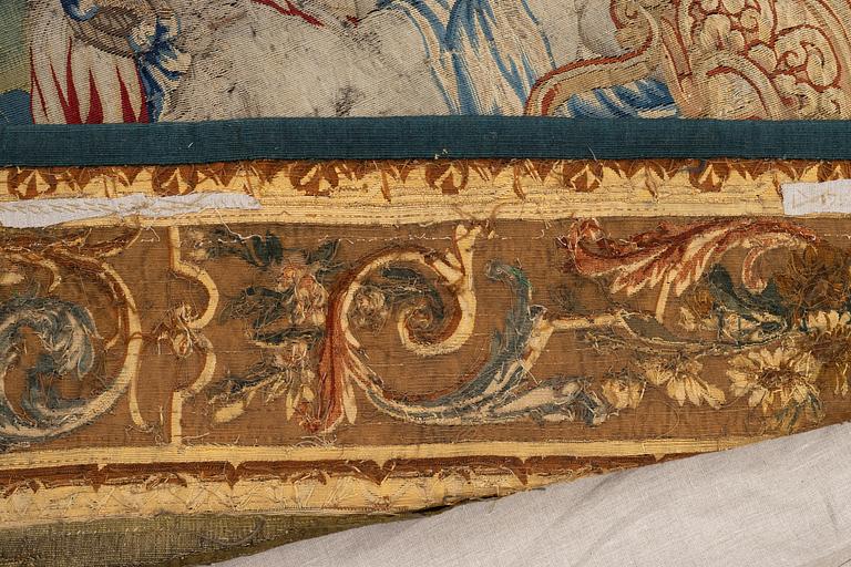 A flemish tapestry c. 292 x 210 cm, circa 1700.