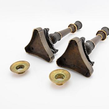 Candelabras a pair, late Empire, France first half / mid 19th century.