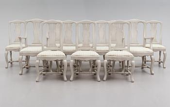 MATGRUPP, 13 delar, K.A. Roos, Helsingborg, 1900-talets andra hälft.