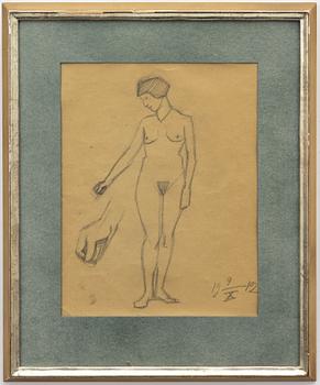 Ivan Aguéli, Model study.