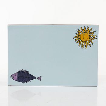 Stig Lindberg, a 'Karneval' vase, Gustavsberg Studio.