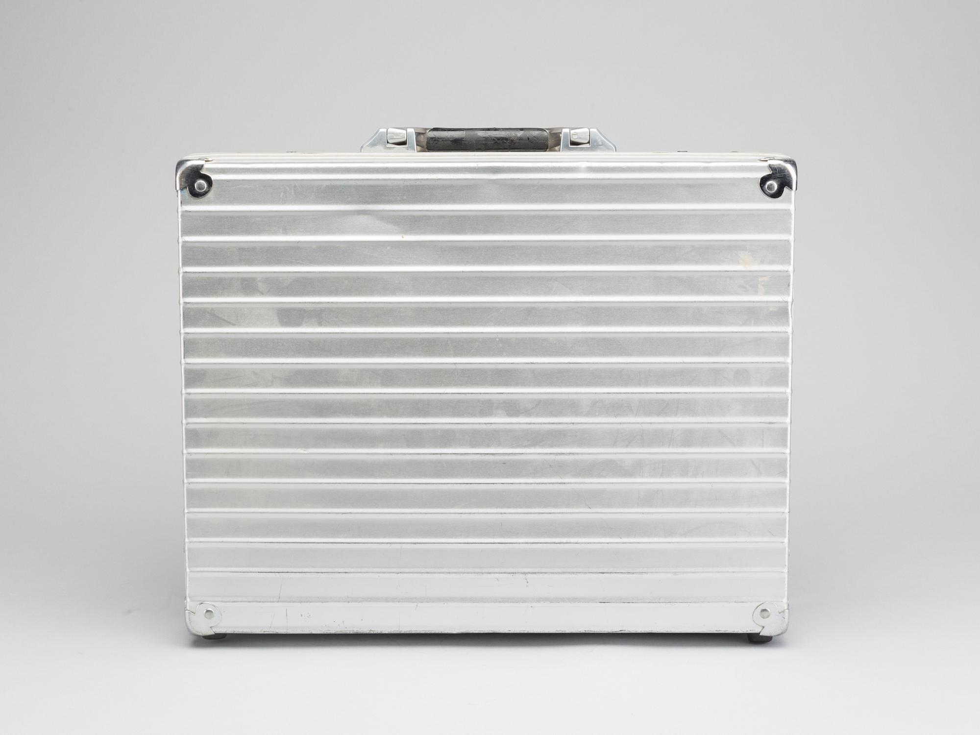 A set of three Rimowa bags later part of the 20th century.