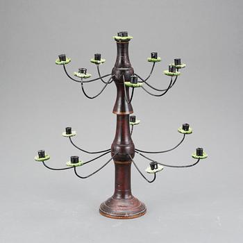 LJUSSTAKE, allmoge, omkring år 1900.