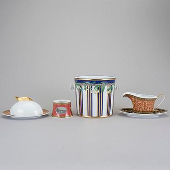 MATSERVIS, porslin, 70 delar, "Medusa", Versace för Rosenthal.