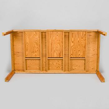 Writing desk, unique, carpentry work, Denmark  1970s.