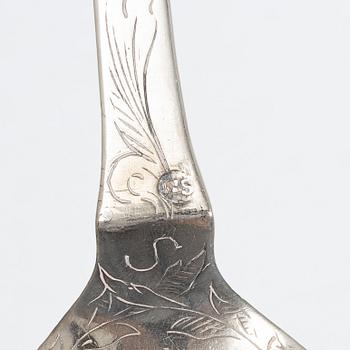 Niels Svendsen, sked, silver, Köpenhamn (verksam 1671-1699). Barock.