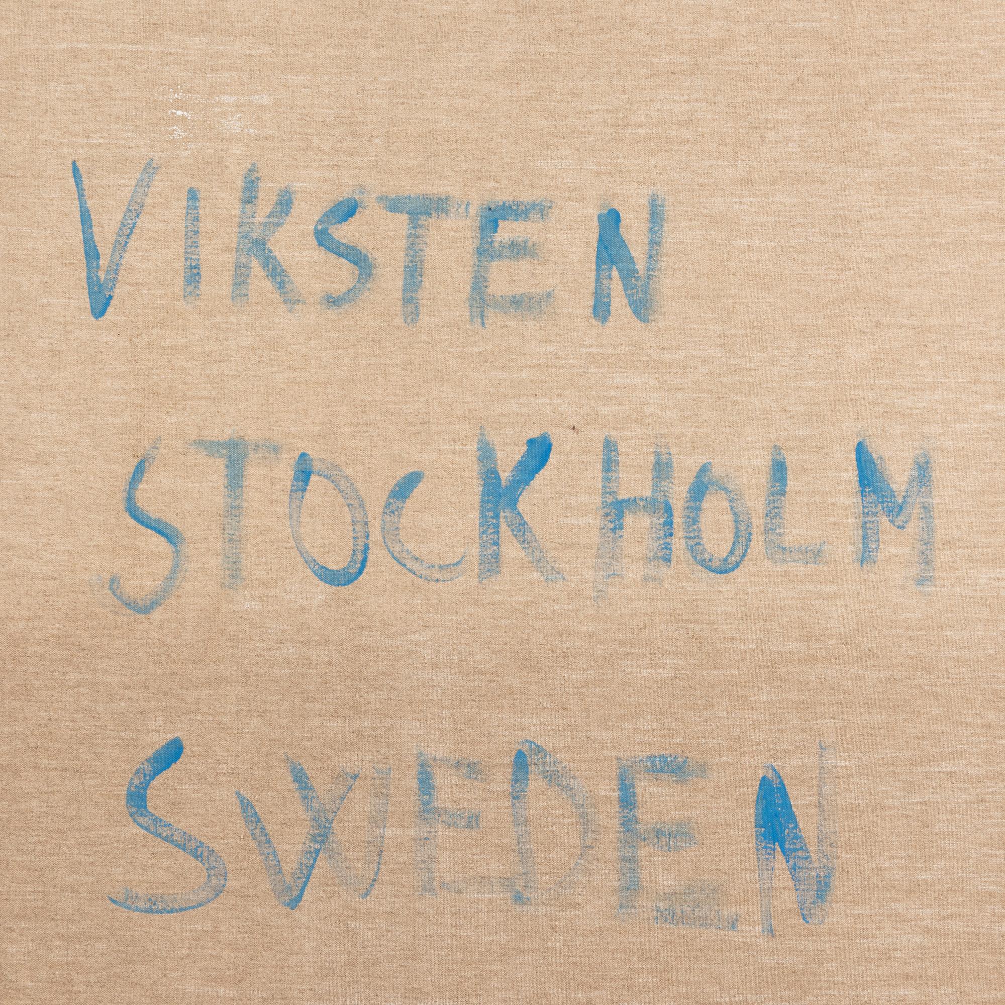 Hans Viksten, oil on canvas, signed and dated -68 F (Fågelbro).