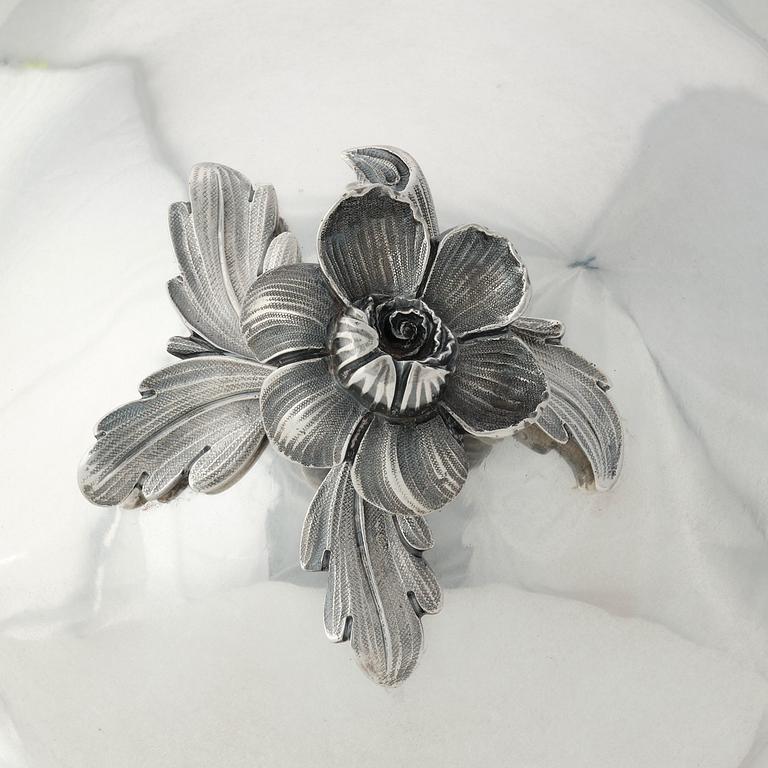 Terrin, icke identifierad mästarstämpel AIW, silver, S:t Petersburg 1790.