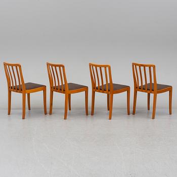MATBORD och STOLAR, 4 st, ej sammanhörande, 1900-talets andra hälft.