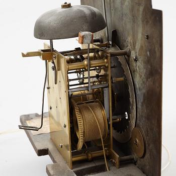 A Georgian longcase clock, around 1800, the dial signed Francis Jersey.