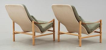 FÅTÖLJER, ett par, "Junker", design Bror Boije, Dux.