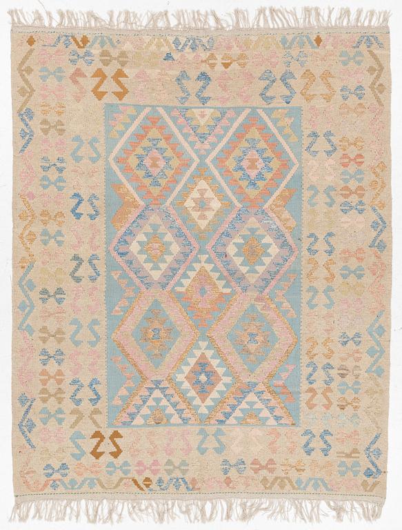 A Kelim carpet, c. 252 x 200 cm.