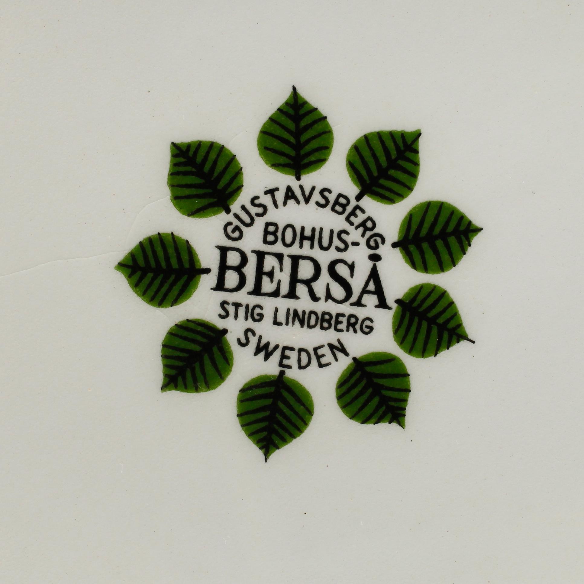 SERVISPORSLIN, 31 delar, porslin, "Berså", Stig Lindberg, Gustavsberg.