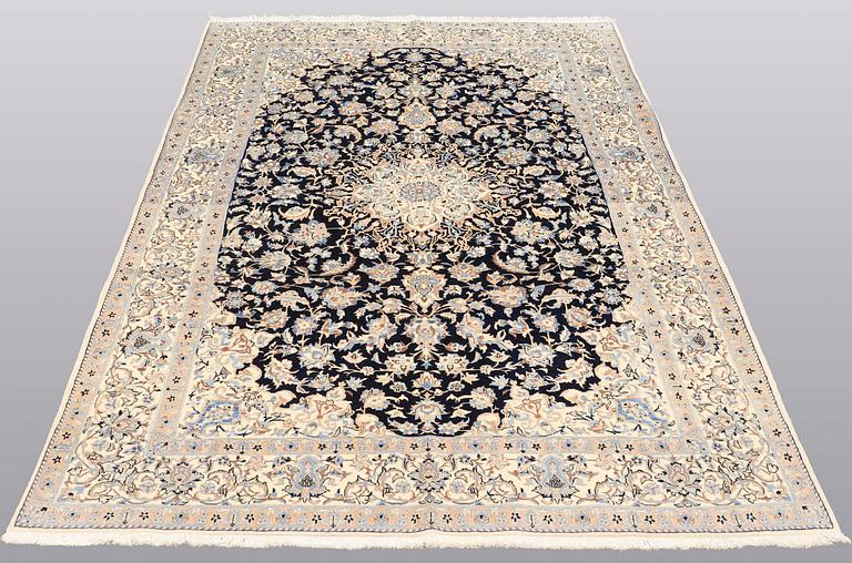 Matta, Nain part silk s.k 6LAA, ca 248 x 155 cm.