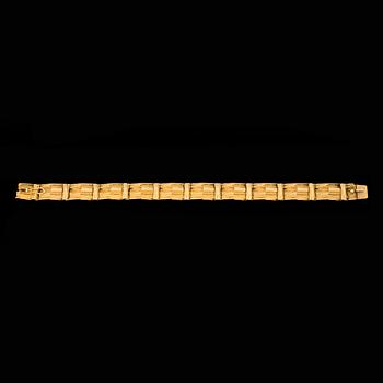 ARMBAND, 18k guld. Lapponia. Finland. Vikt ca 33 gram.