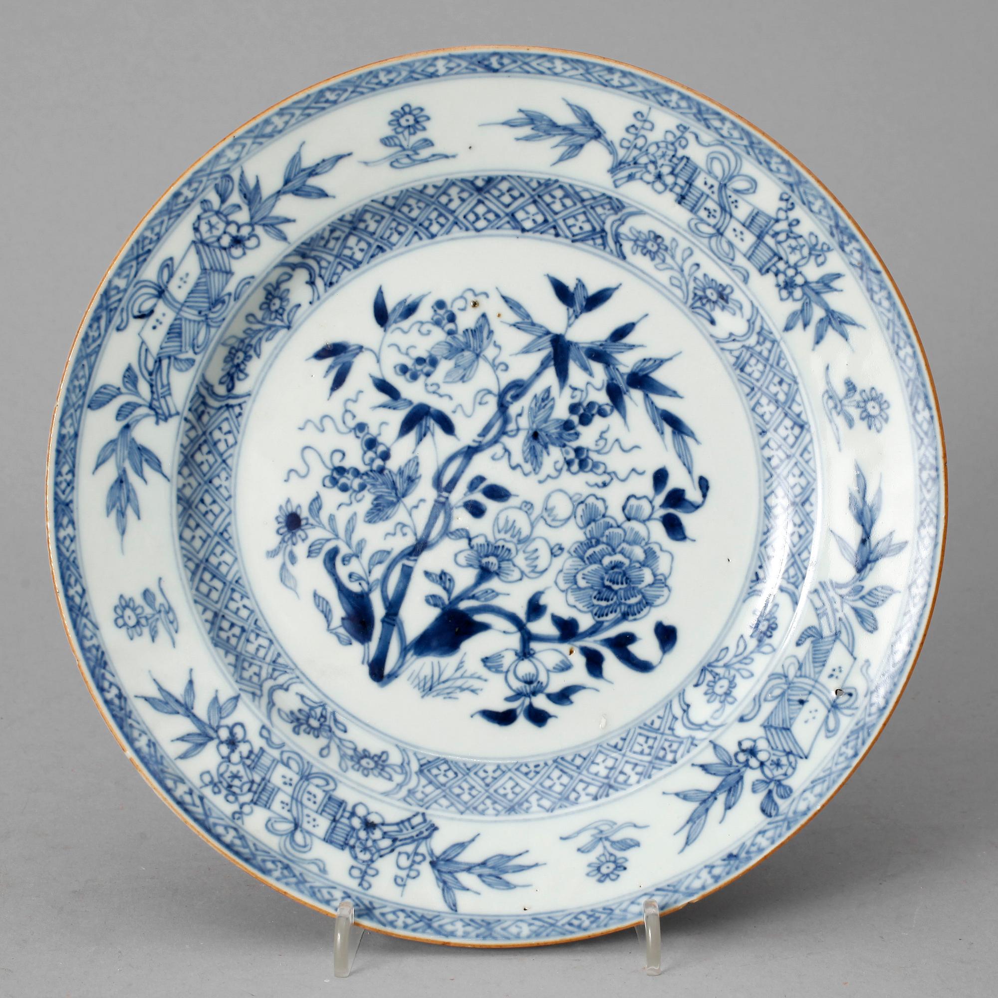 Fat, porslin, Kina, 1700-tal.