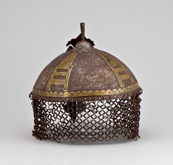 HJÄLM sk "Khula Khud", Indopersisk 1800-tal.