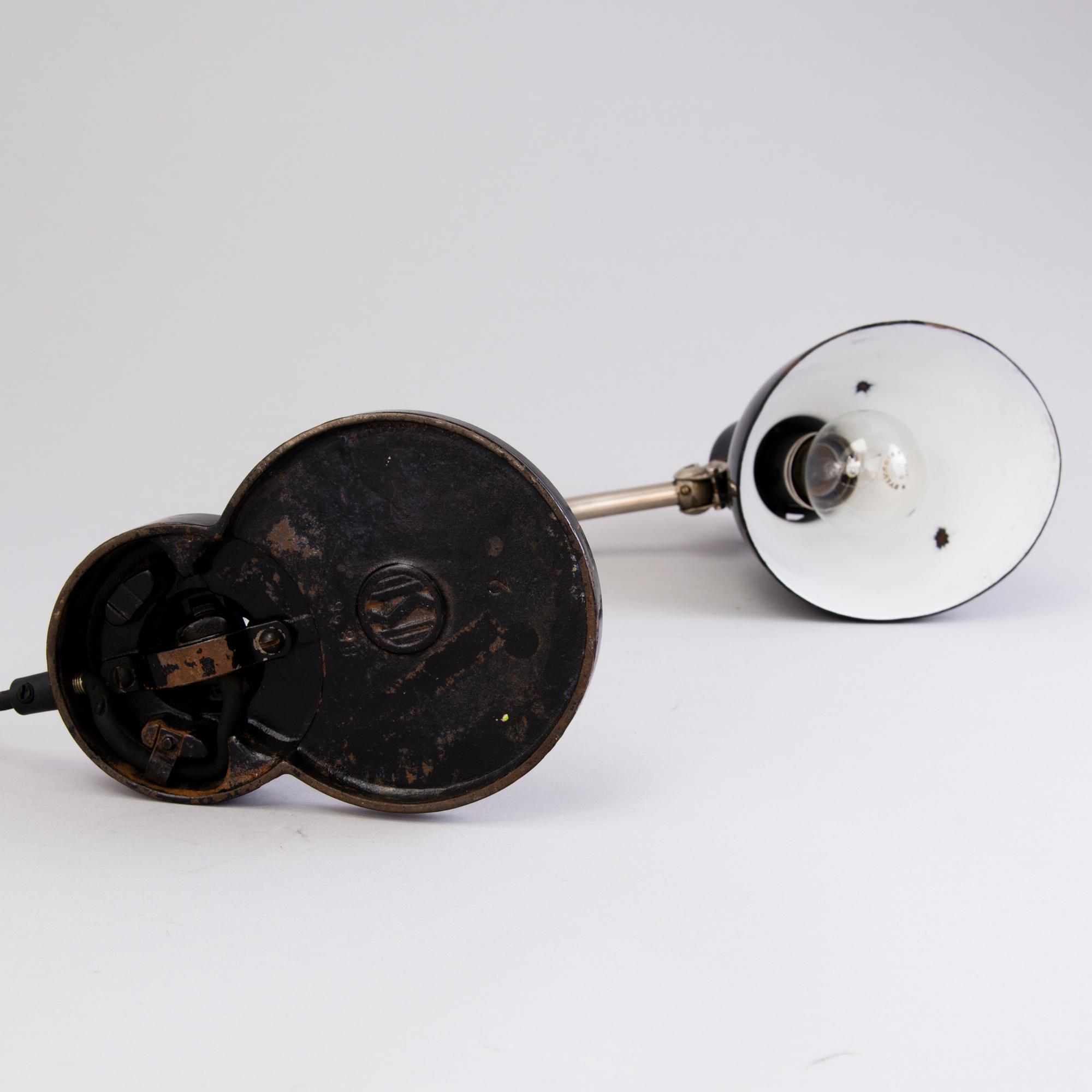 A 1930's German table lamp for Dr. Ing. Schneider & Co.