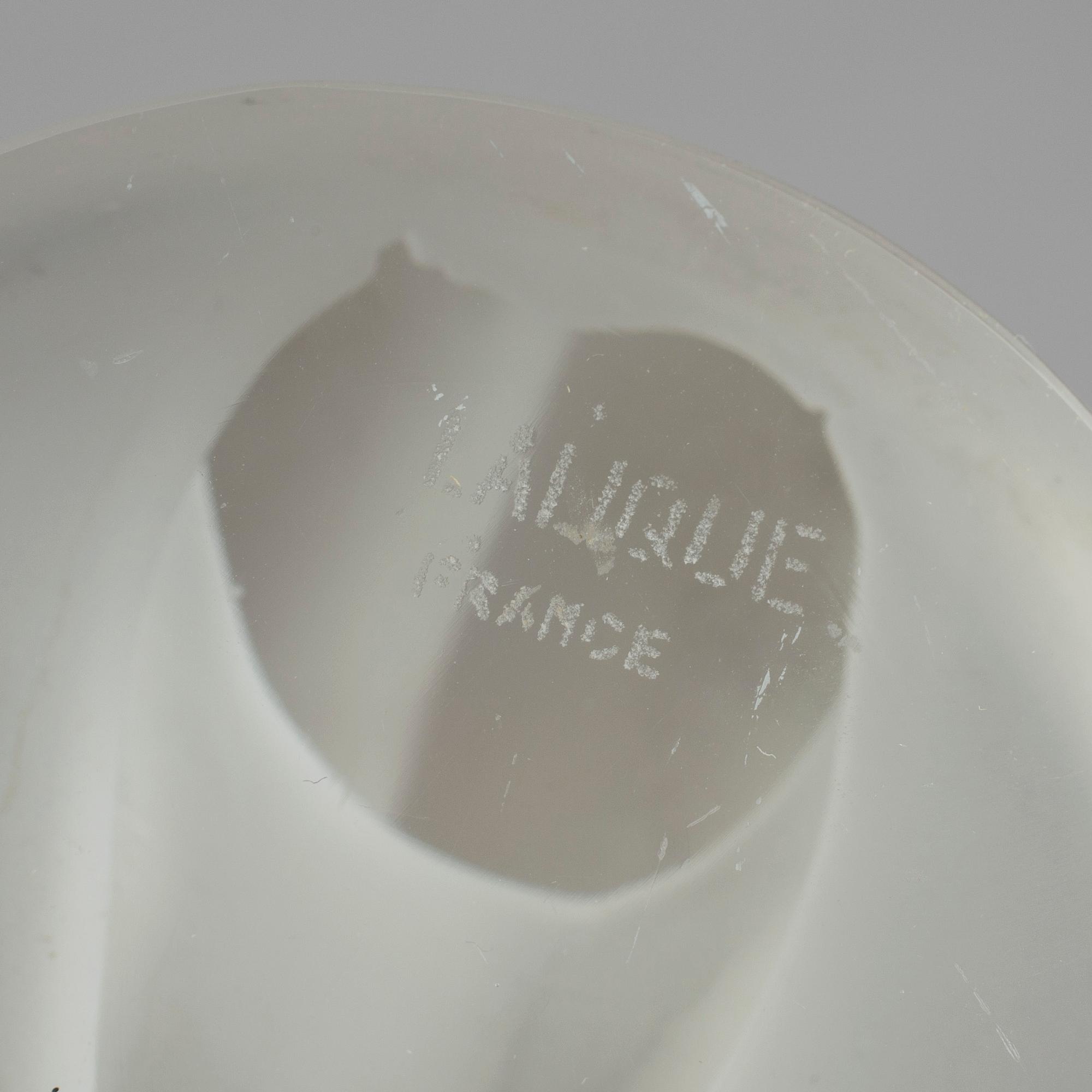 FIGURIN, glas, Lalique, Frankrike, 1900-talets andra hälft.