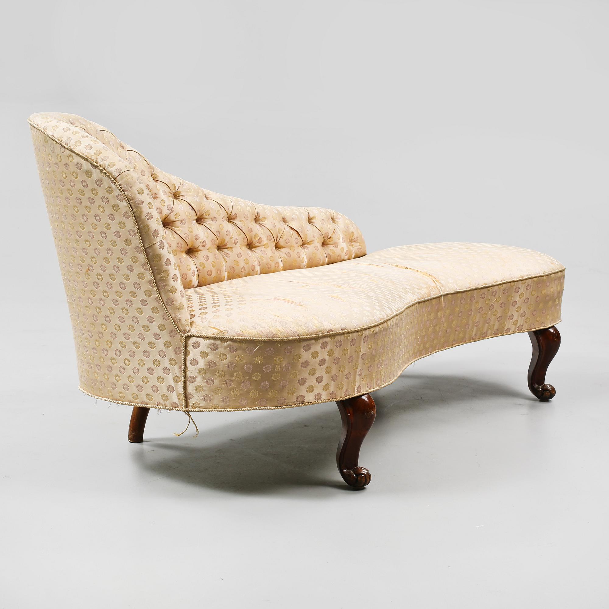 KANAPE, nyrokoko, 1800-talets andra hälft.