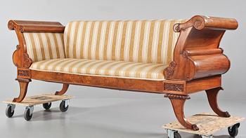 SOFFA, senempire, omkring 1800-talets mitt.