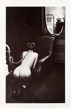 HELMUT NEWTON, "Berlin Nude", 1977, offsetlitografi, sign.