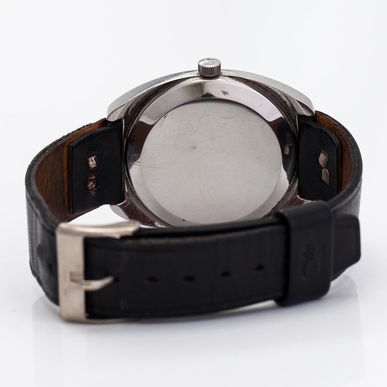 Eterna Sonic, electronic, wristwatch, 35 mm.