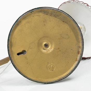 Vägglampor, ett par snarlika, EWÅ, 1950/60-tal.