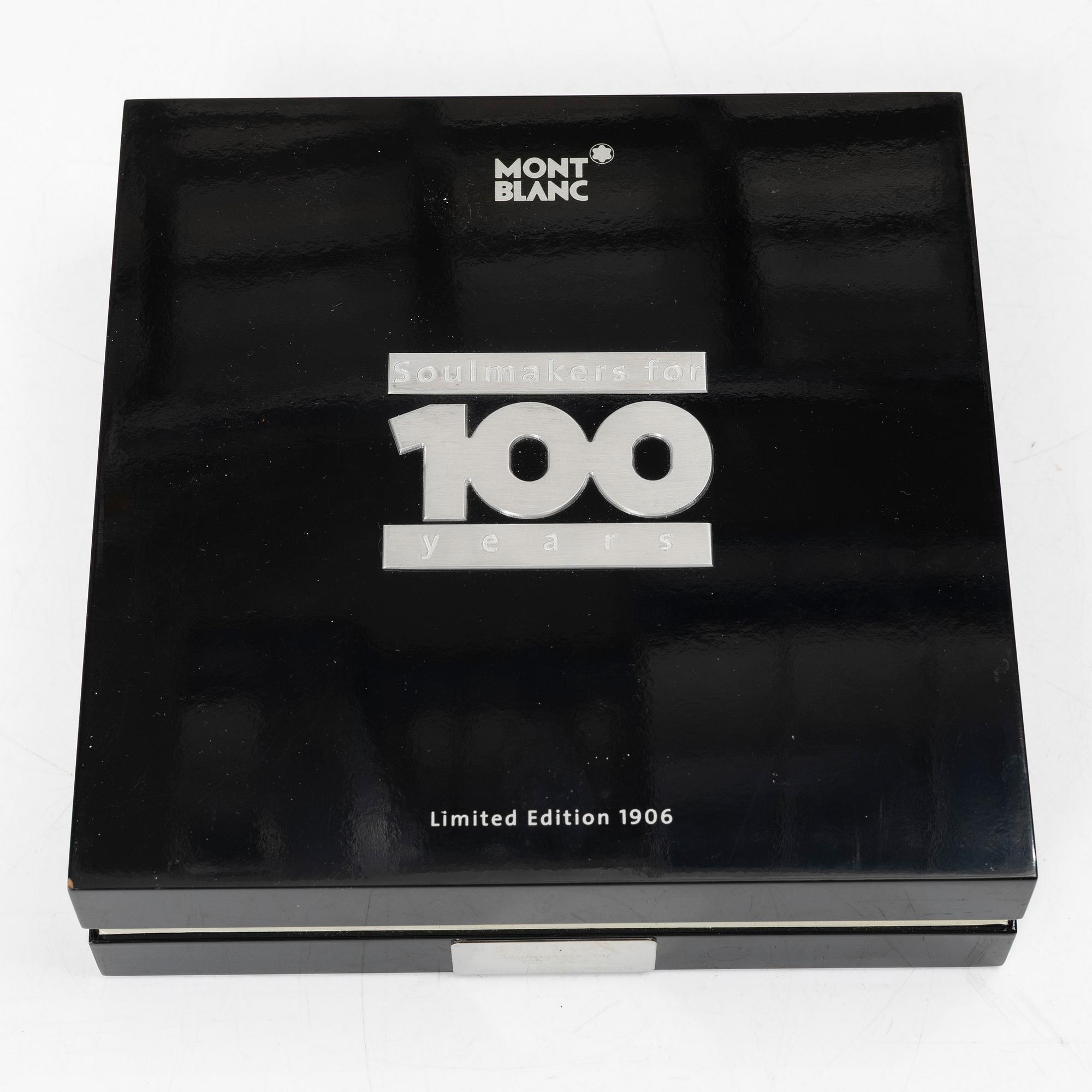 A Montblanc ballpoint pen, limited edition 'soulmakers for 100 years', 'Starwalker'.
