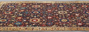 A carpet, fragment, an antique Karabagh 18th century, ca 293-300,5 x 202,5-205,5 cm.