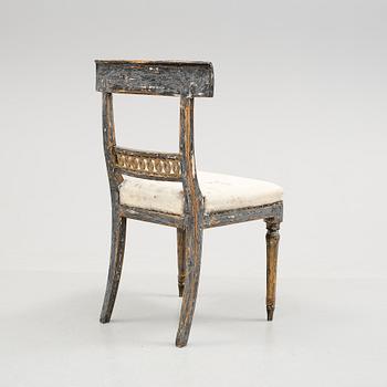 STOL. Gustaviansk, 1700-talets slut.