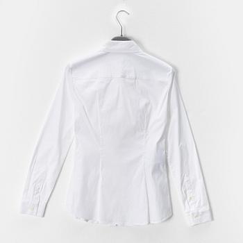 Prada, two white blouses, size 38.