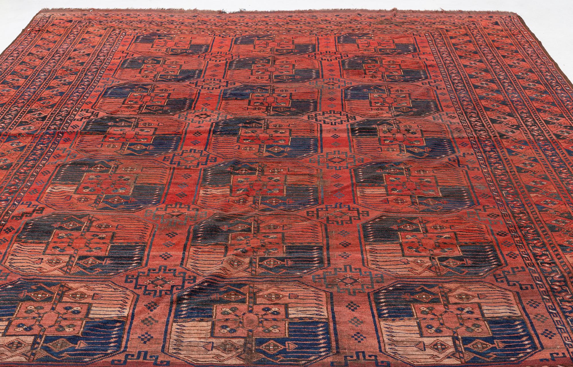 Matta, antik, Ersari, Afghanistan, ca 426 x 311 cm.