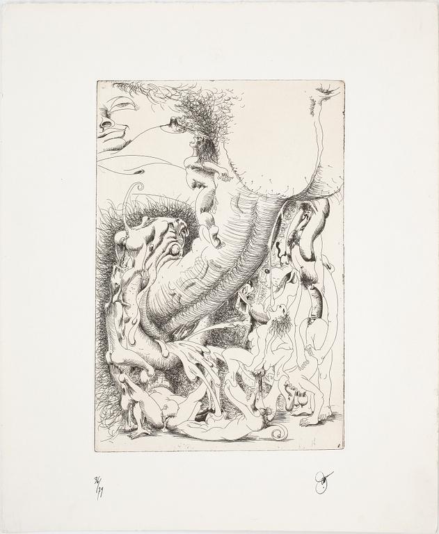 ULF RAHMBERG , 3 st, etsningar, signerad och numrerade 36/79.