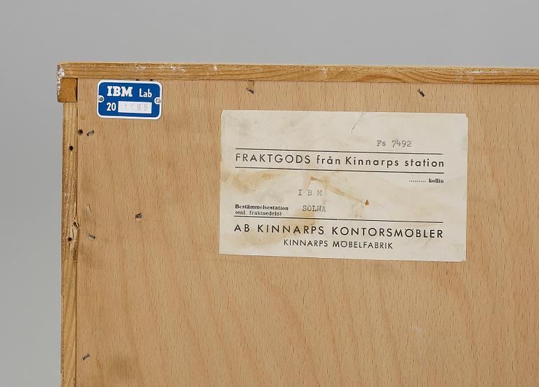 ARKIVSKÅP, Kinnarps Möbelfabrik, 1900-talets andra hälft.