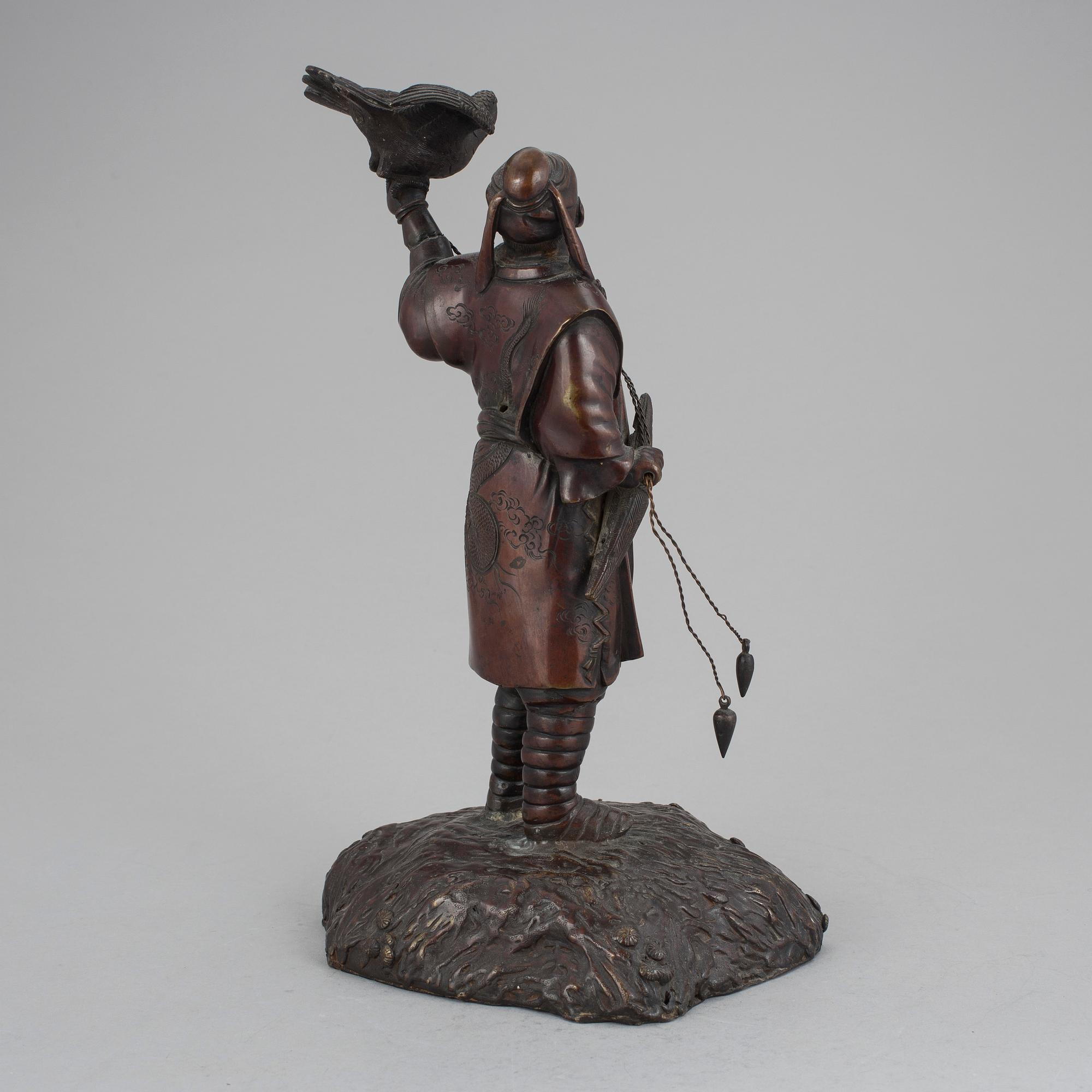 FIGURIN, brons, Kina, 1800-talets slut.