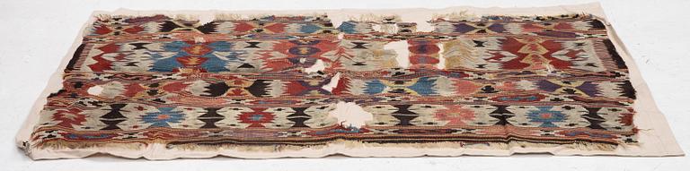 An Antique Mut kilim, central Anatolia, c. 166 x 100 cm .