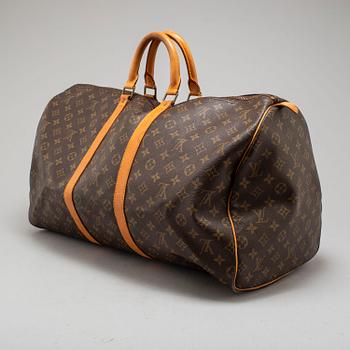 LOUIS VUITOON, weekend bag "Keepall 55".