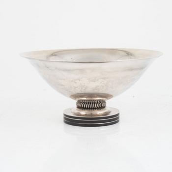 A Swedish silver bowl, mark of GAB, Stockholm 1938.