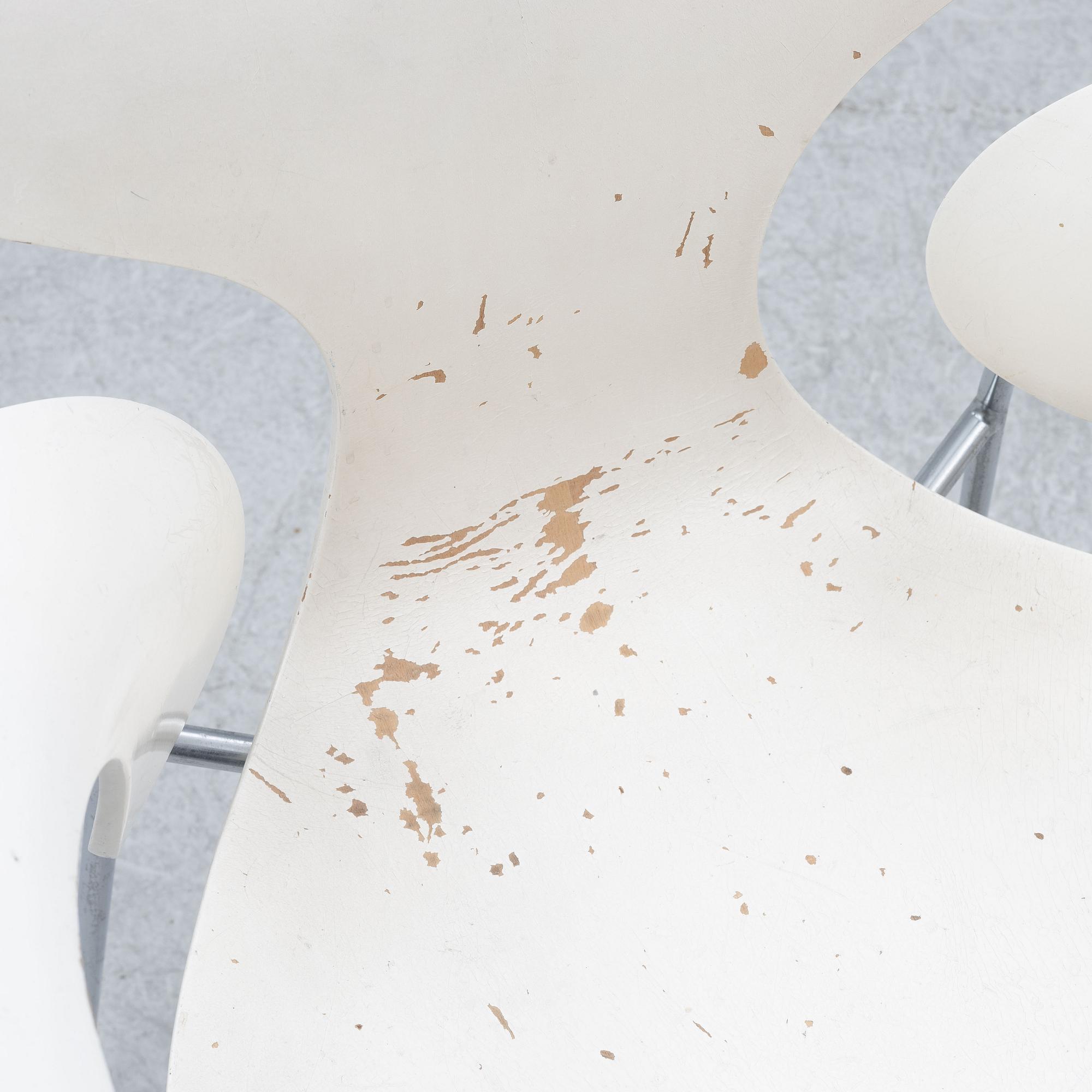 Arne Jacobsen, a chair, 'The Lily', Fritz Hansen, Denmark, second half of the 20th Century.