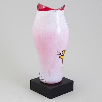 ULRICA HYDMAN-VALLIEN, vas, glas, Artist Collection, signerad. Kosta Boda.