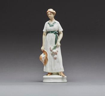 FIGURIN, Rörstrand, porslin, 1900-talets första hälft.