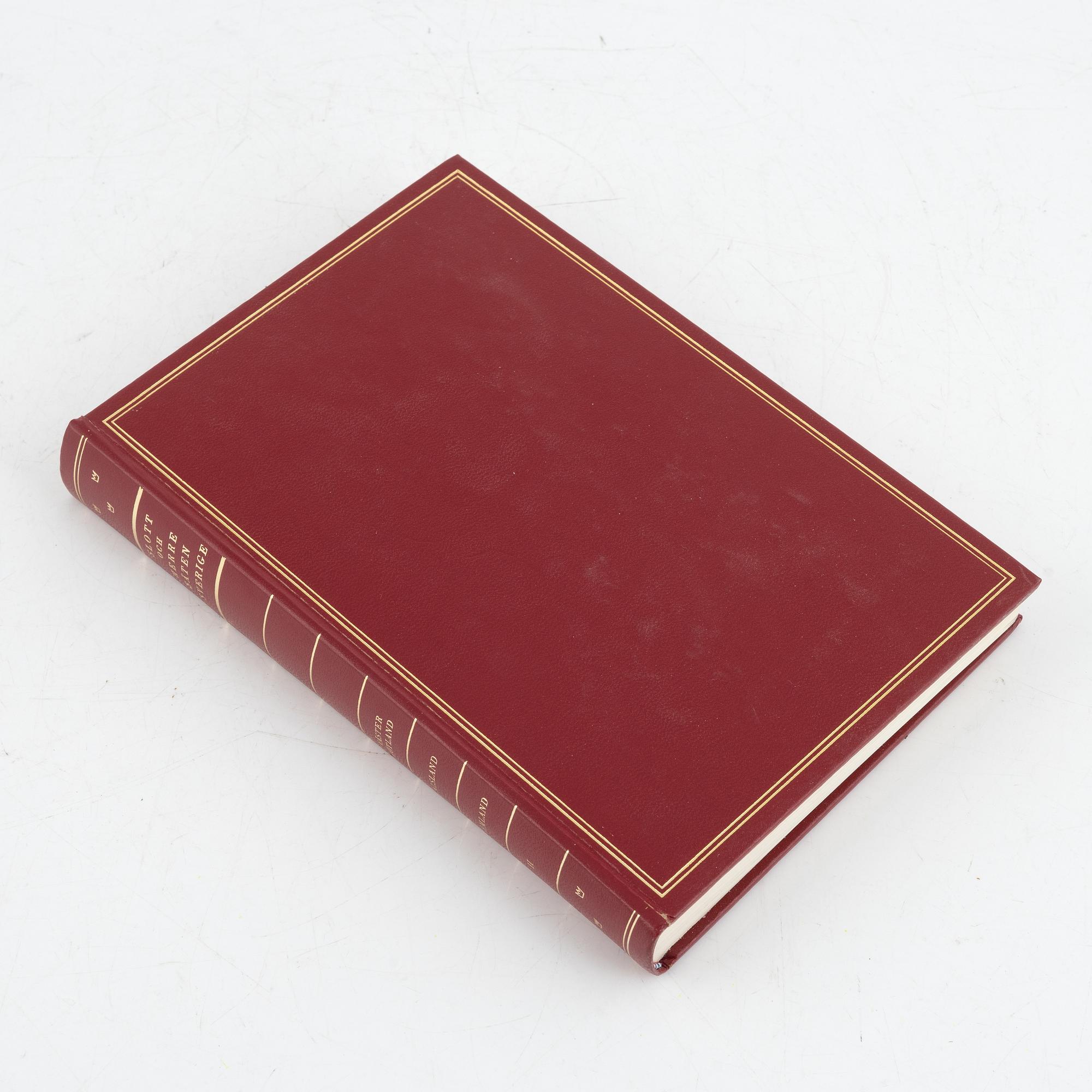 "Slott och herresäten i Sverige", 18 volumes, Allhems Förlag, Malmö.