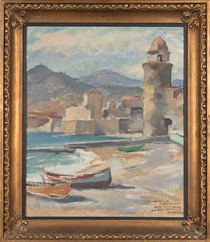 Werner Åström, Vy från Collioure.