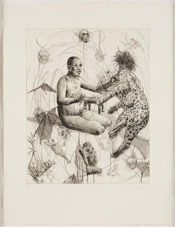 Linn Fernström, "Helig man med blicken".