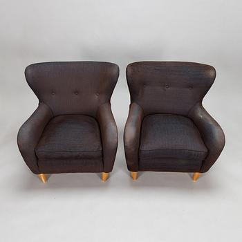 Håkan Urdell, fåtöljer, ett par, "Douglas" för Fogia 2000-tal.