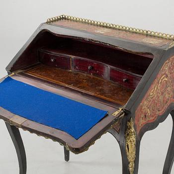 A BOULLE STYLE BUREAU, around 1900.