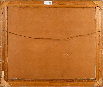 ZOIA KRUKOVSKYA LAGERKRANS, olja på pannå, signerad.