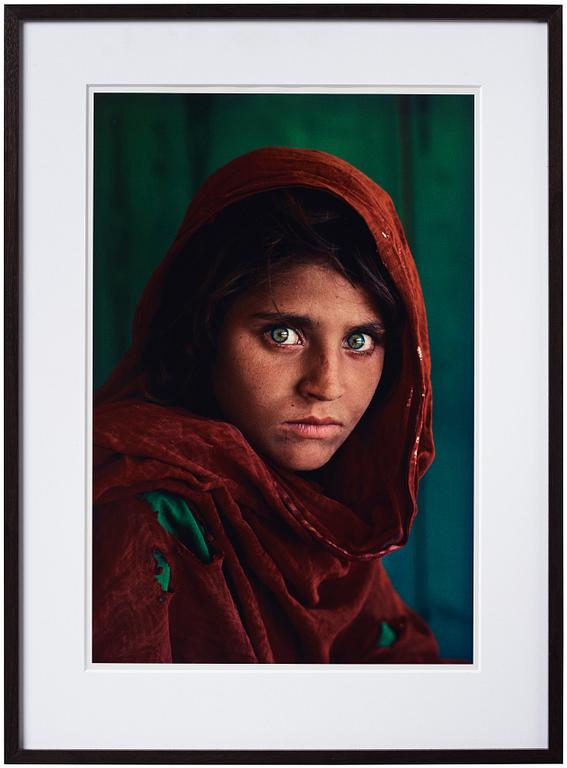 Steve McCurry, "Afghan girl", 1984.
